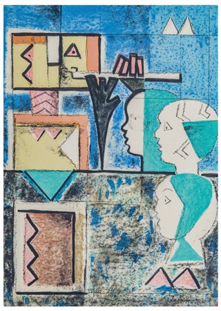 Ibrahim Kodra (1918 - 2006)
Senza titolo