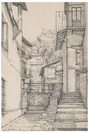 Autore non riconosciuto (XX secolo)
Cittadina, 1981