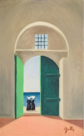 Fabio Failla (1917 - 1987)
La porta verde, 1970