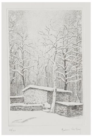 Giovanni De Maria (1924)
Paesaggio invernale