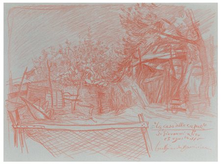 Lino Bianchi Barriviera (1906 - 1985)
La casa delle capre, 1975
