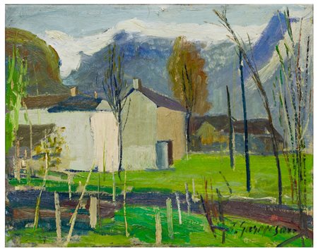 Ferruccio Garopesani (1914 - 1985)
Mergozzo e Val d'Ossola, 1954 circa