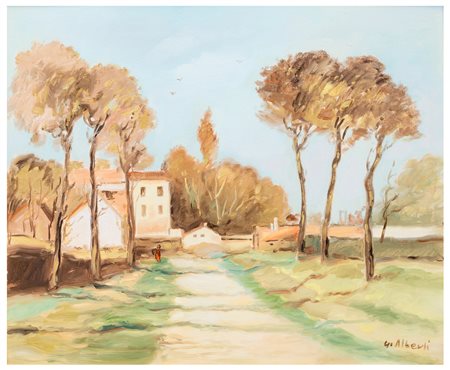 Gino Alberti (1921 - 1990)
Ad onore di Camille Pisarro, 1987
