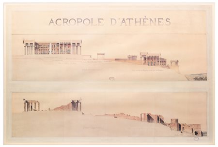 Marcel Nöel Lambert (1847 - 1928), da
Acropoli di Atene, 1877