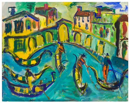 Roberto Poloni (1938)
Ponte di Rialto. Venezia