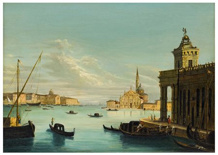 Giuseppe Bernardino Bison (1762 - 1844), cerchia di
Venezia: San Giorgio Maggiore dal Canal Grande