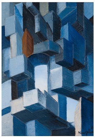 Nino Melloni (1930)
Composizione con cubi, 1983