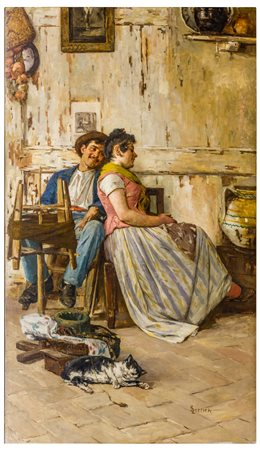 Luigi Serena (1855 - 1911)
Femo pase, 1885-1890