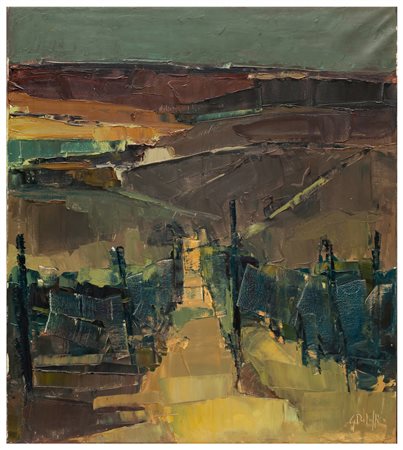 Giovanni Beluffi (1950)
Si fa sera tra le vigne