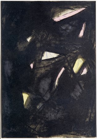Primo Conti (1900 - 1988)
Composizione astratta, 1973