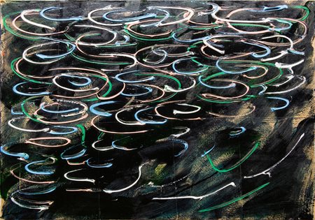 Mario Schifano (1934 - 1998), imitatore di
Giochi d'acqua