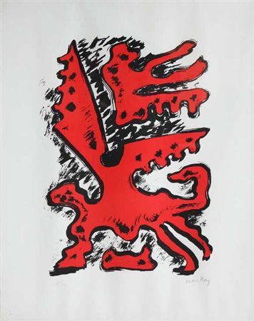 Man RAY Filadelfia, 1890 - Parigi, 1976 Senza titolo litografia a colori cm...