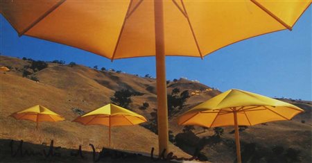 Christo e Jeanne-Claude The Umbrellas - Japan-USA, 1984-91 fotografia a...