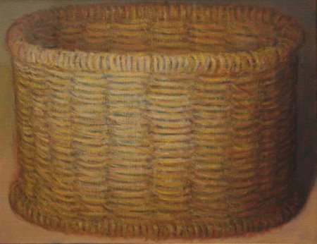 Fabio AGUZZI Milano, 1953 Vuoto? olio su tela cm 35x45 Certificato della...