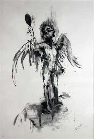Antony MICALLEF Swindon, 1975 Senza titolo litografia cm 100x70