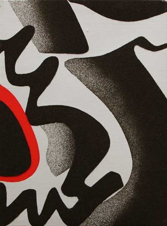 Agostino FERRARI Milano, 1938 Senza titolo olio su tela cm 35x25 Autentica...