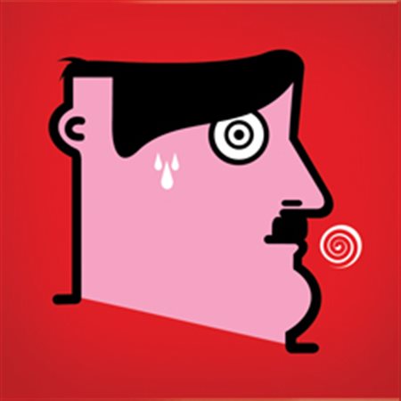 IABO Collective Hypnosis - Adolf Hitler, 2012 acrilico su tavola cm 50x50x4,5...