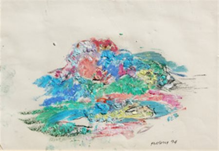 Attilio FORGIOLI Salò, 1933 Senza titolo, 1994 tecnica mista su cartoncino cm...