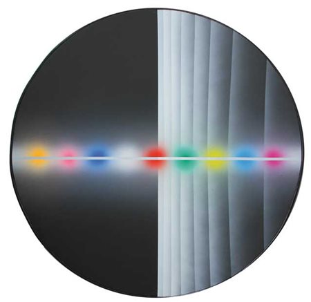 Ennio FINZI Venezia, 1931 Ultralineare (transcromatico), 2009 olio su tela...