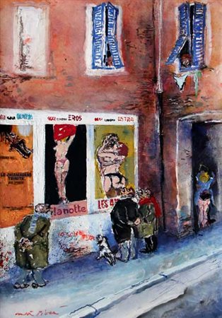 Walter PIACESI Ascoli Piceno, 1929 Pubblicità in periferia, 1997 tecnica...