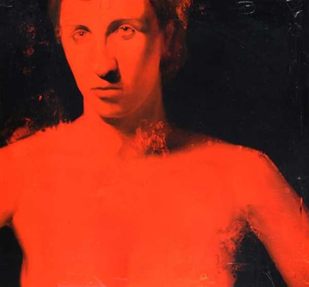 Federico GUIDA Milano, 1969 Roby,2003 tecnica mista su tavola cm 51x54...