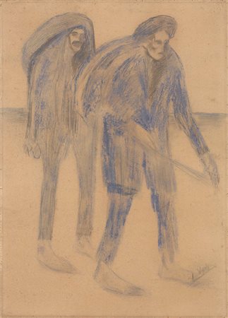 Lorenzo Viani, Viareggio (Lu) 1882 - Ostia (Roma) 1936, Gli arsellari...