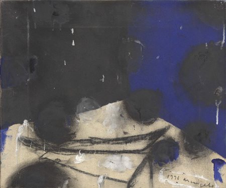 Arcangelo, Avellino 1956, Senza titolo, 1996, Olio su tela, cm. 47x56, Data e...