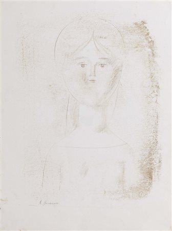 Antonio Bueno, Berlino 1918 - Fiesole (Fi) 1984, Figura di donna, 1969,...