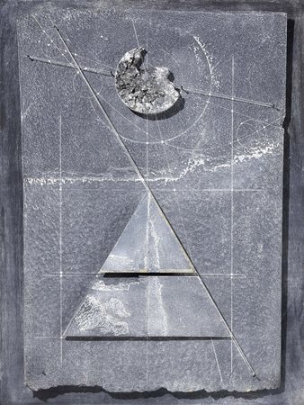 Walter Valentini, Pergola (Pz) 1928, Costellazione, 1993, Tecnica mista su...