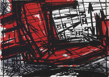 Vinicio Berti, Firenze 1921 - 1991, Immagine simultanea antagonista, 1974,...