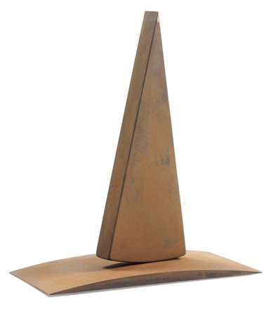 Mauro Staccioli, Volterra (Pi) 1937, Senza titolo, Scultura in acciaio...