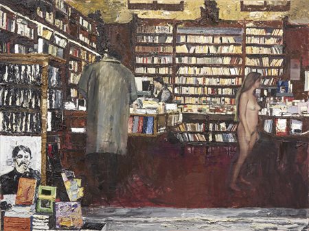 Massimo Giannoni, Empoli (Fi) 1954, Senza titolo, 1999-2000, Olio su tela,...