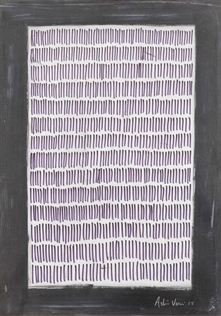 Arturo Vermi, Bergamo 1928 - Verderio (Lc) 1988, Diario, 1965, Tecnica mista...