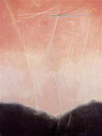 Valentino Vago, Barlassina (Mi) 1931, Angeli/E.E.73, 1992, Olio su tela, cm....