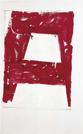 Mario Schifano, Homs 1934 - Roma 1998, Senza titolo, 1981, Smalto su tela,...