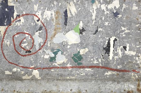 Mimmo Rotella, Catanzaro 1918 - Milano 2006, La Spirale, 1987, Décollage e...