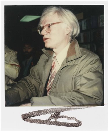 Andy Warhol, Pittsburgh 1928 - New York 1987, Autoritratto, Polaroid, cm....
