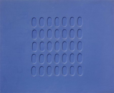 Turi Simeti, Alcamo (Tp) 1929, Senza titolo, 1966, Acrilico su tela sagomata...