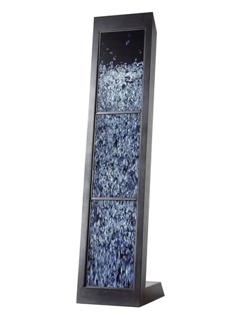 Fabrizio Plessi, Reggio Emilia 1940, Up-down, 2009, Video installazione a tre...