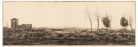 Lino Bianchi Barriviera (1906 - 1985)
Paesaggio all’Isolotto, 1932