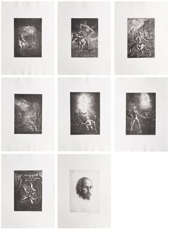 Marcello Tommasi (1928 - 2008), per Fin. Edit. Art. Firenze
Don Chisciotte: otto tavole, 1976