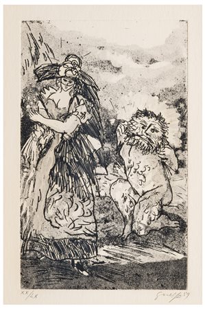 Guelfo Bianchini, detto Guelfo (1937 - 1997)
Maschere, 1959