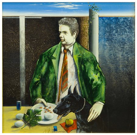 Luigi Rincicotti (1941 - 2024)
Autoritratto a cinquant'anni, 1981