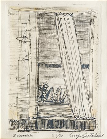Luigi Bartolini (1892 - 1963)
Il davanzale, 1941