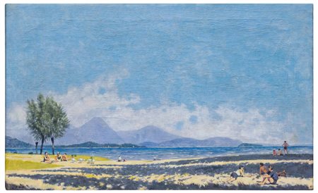 Leonardo Dudreville (1885 - 1975)
Il Verbano da Feriolo