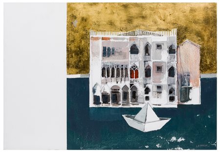Renato Varese (1926 - 2024)
Una barca a Ca’ d’Oro, 1980