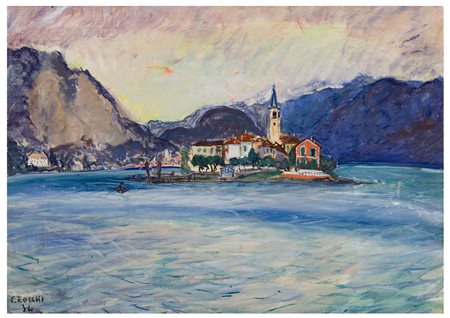 Carlo Zocchi (1894 - 1965)
Lago Maggiore. Isola dei Pescatori, 1934