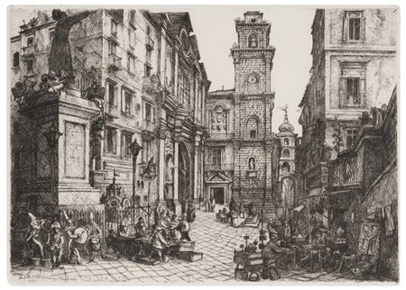 Lino Bianchi Barriviera (1906 - 1985)
San Lorenzo Maggiore a Napoli, 1957