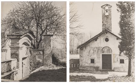 Italia (XX secolo)
Scorcio di edificio sacro in San Maurizio d’Opaglio e chiesa di Santa Maria di Luzzara in Gozzano