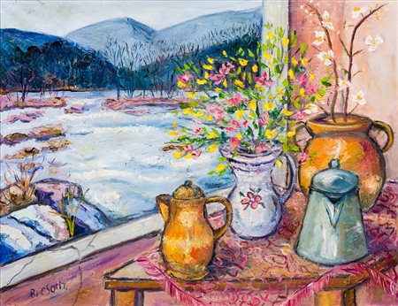 Dalma Bresolin (1923 - 2001)
Veranda sul fiume Piave